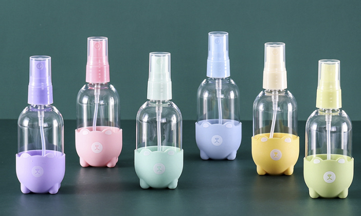 Дорожная бутылочка &quot;Bear&quot;, yellow (60 ml) 