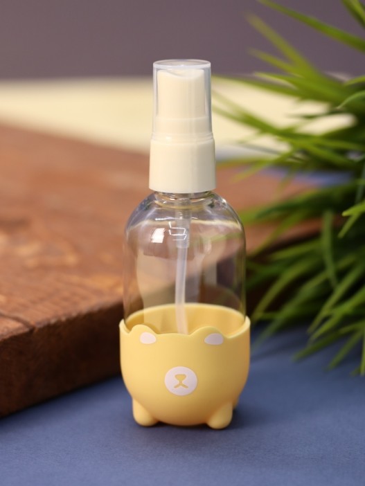 Дорожная бутылочка &quot;Bear&quot;, yellow (60 ml) 