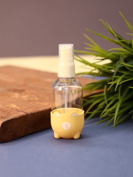 Дорожная бутылочка &quot;Bear&quot;, yellow (60 ml) 