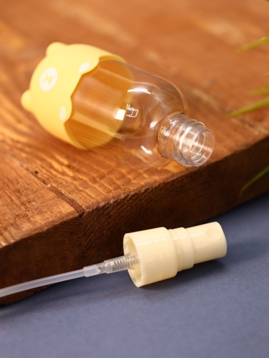 Дорожная бутылочка &quot;Bear&quot;, yellow (60 ml) 