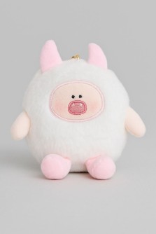 Плюшевый брелок "Minimonster", white