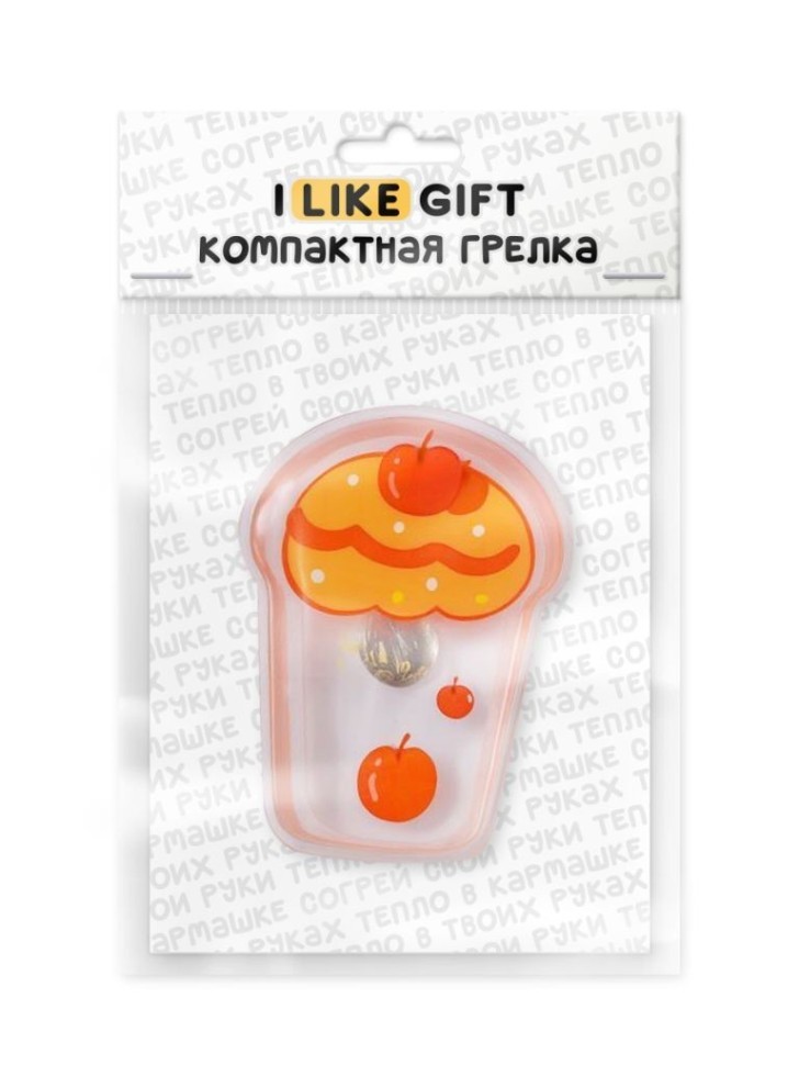 Карманная грелка многоразовая iLikeGift "Фруктовый напиток", микс