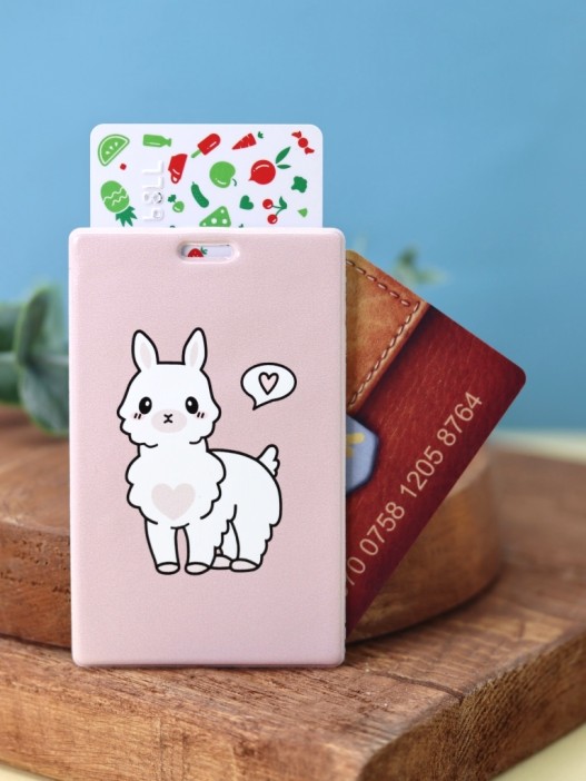Держатель для карт Аниме «Lama» (6,5 х 10,4 см) 