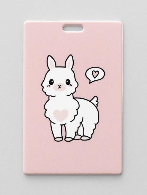 Держатель для карт Аниме «Lama» (6,5 х 10,4 см) 