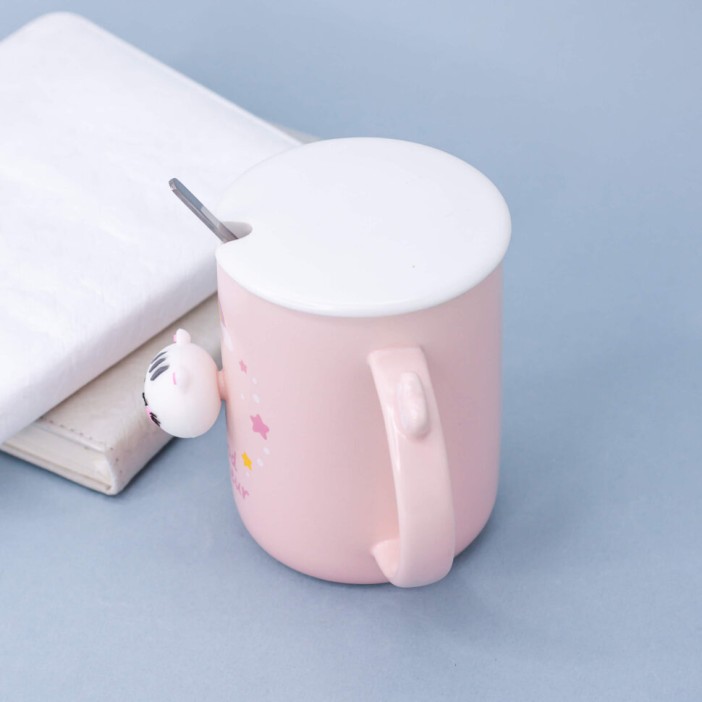 Кружка "Lag Cat good humeur", pink 