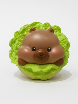 Копилка на магнитах iLikeGift "Cabbage capybara", 16.3*15.2*14.1 см