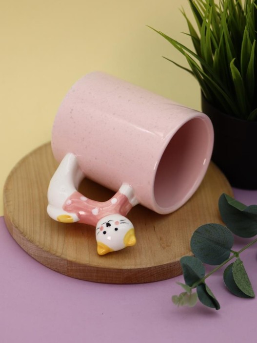 Кружка керамическая «Cat on the handle», 433 ml 