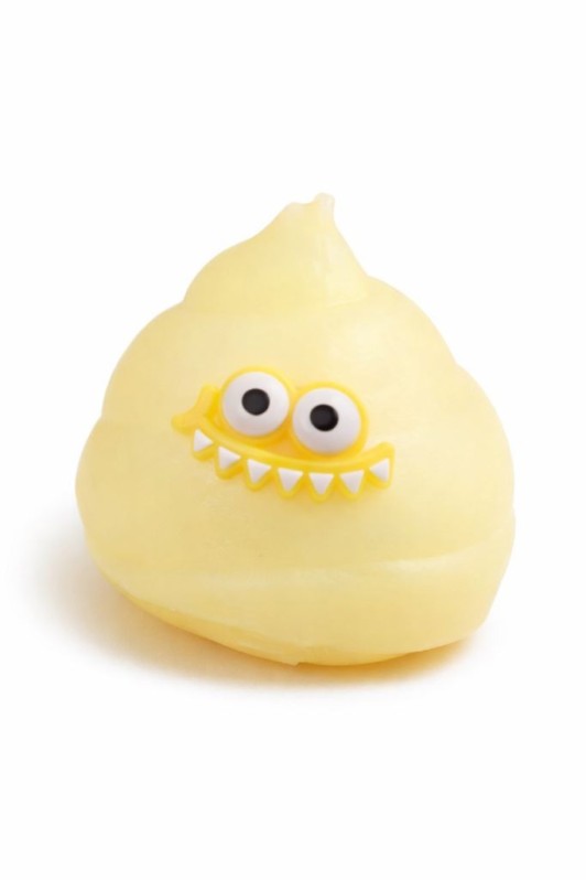 Мялка - антистресс «Toothy turd», yellow