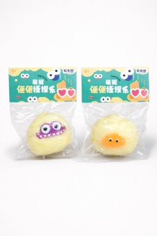 Мялка - антистресс «Toothy turd», yellow