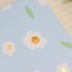 Блокнот (A5) "Flowers and leaves", light blue (14.5*21)