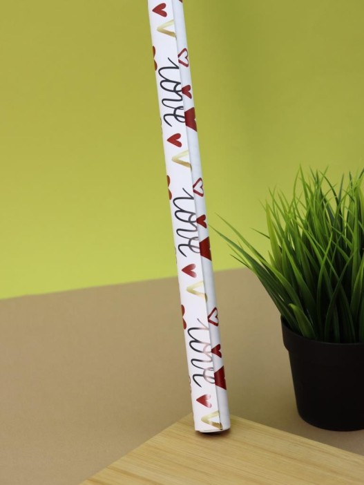 Упаковочная бумага «LoveWrap» 1 рулон, 50*70 см 