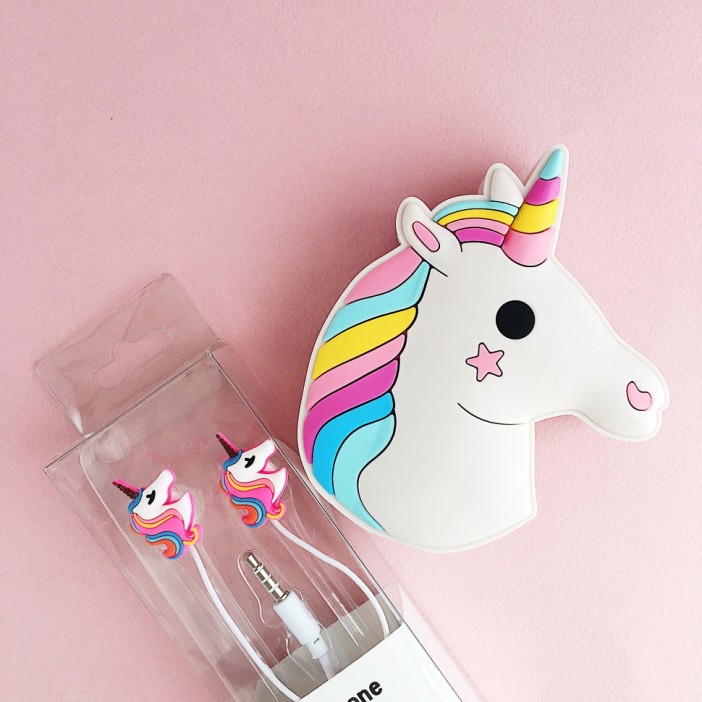 Портативное зарядное устройство Power Bank "Unicorn" 3000 mAh 