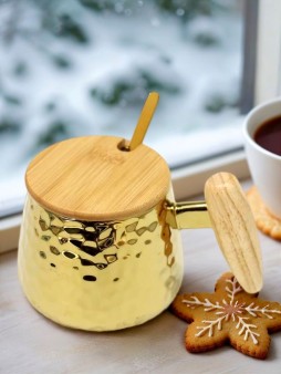 Кружка «Methallic», gold (400 ml)