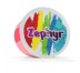 Кинетический пластилин "Zephyr"-розовый 150г 
