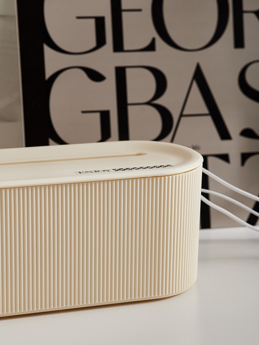 Контейнер для проводов &quot;Stripes&quot;,  beige 