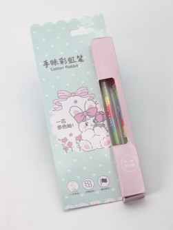 Набор цветных ручек (2 шт) "Green cotton rabbit"