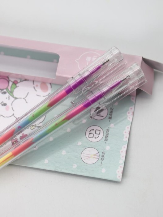 Набор цветных ручек (2 шт) &quot;Green cotton rabbit&quot; 