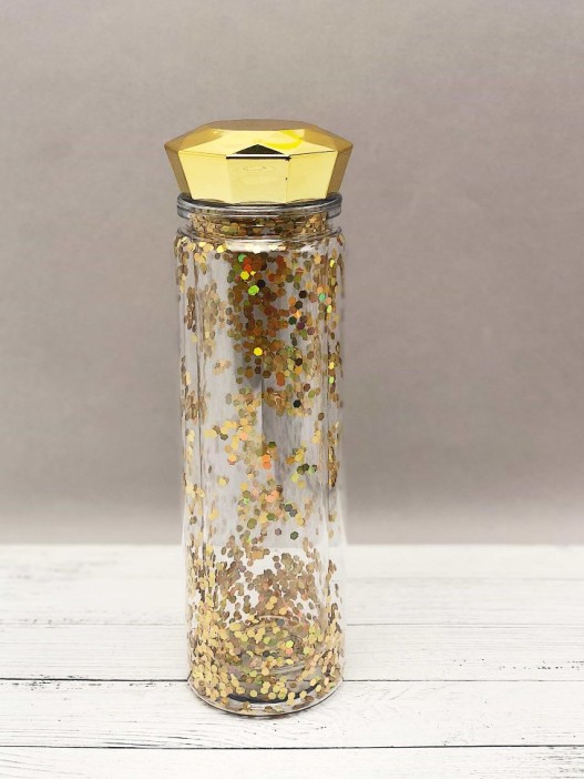 Бутылка "Sparkles", yellow 