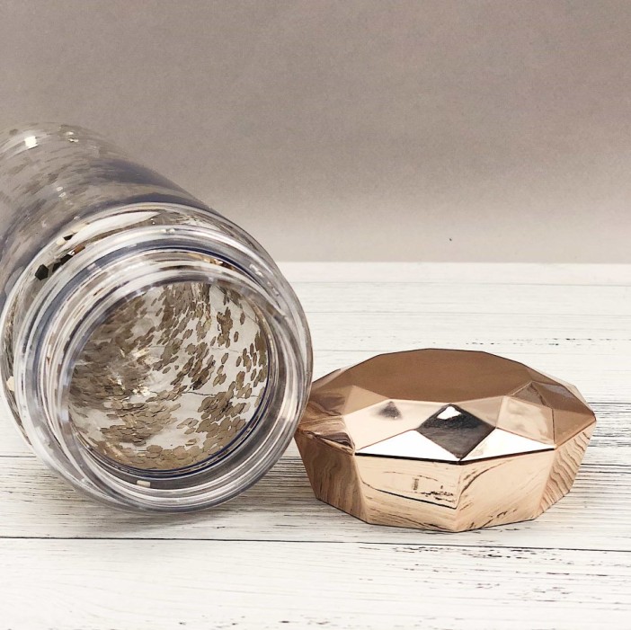 Бутылка "Sparkles", yellow 