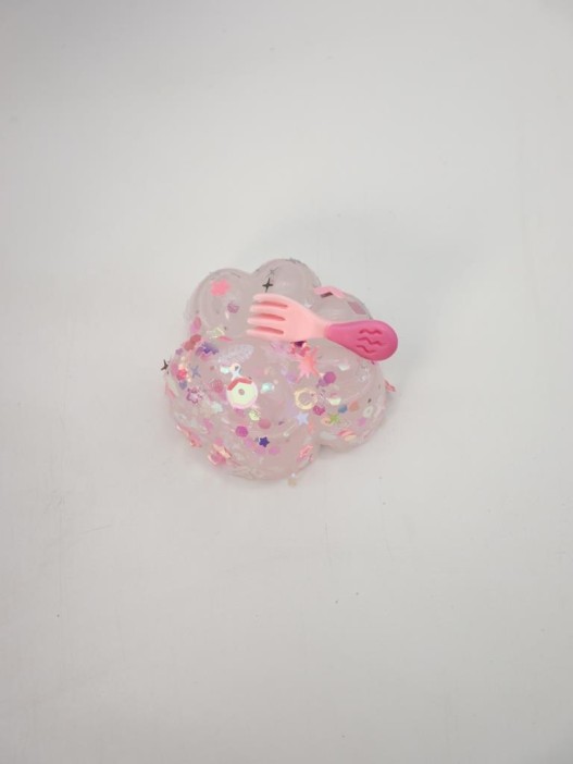 Мялка - антистресс «Магическая Таба ЛАПКА», розовая, 5 x 5,7 см 