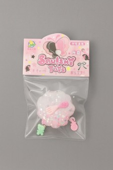 Мялка - антистресс «Магическая Таба ЛАПКА», розовая, 5 x 5,7 см