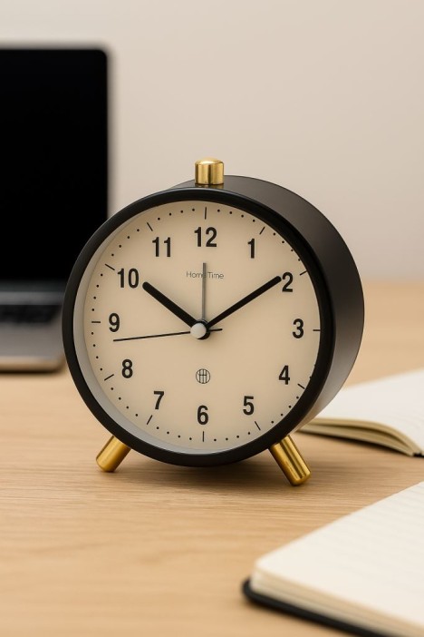 Часы-будильник «Elegant», black 
