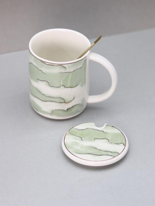 Кружка «Clouds», green 