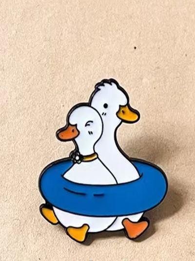 Значок металлический iLikeGift &quot;Together on the waves&quot; 