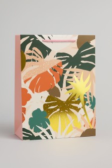 Пакет подарочный (M) "Color leaves"