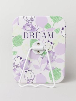 Зеркало настольное "Dream", фиолетовое (16*12 см)