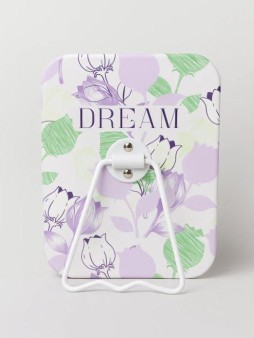 Зеркало настольное "Dream", фиолетовое (16*12 см)