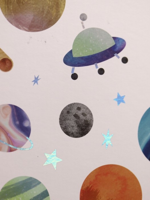 Блокнот (А5) &quot;Universe rocket&quot;, white (14.5*21) 