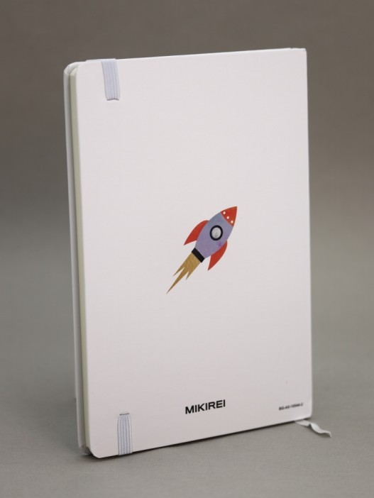 Блокнот (А5) &quot;Universe rocket&quot;, white (14.5*21) 