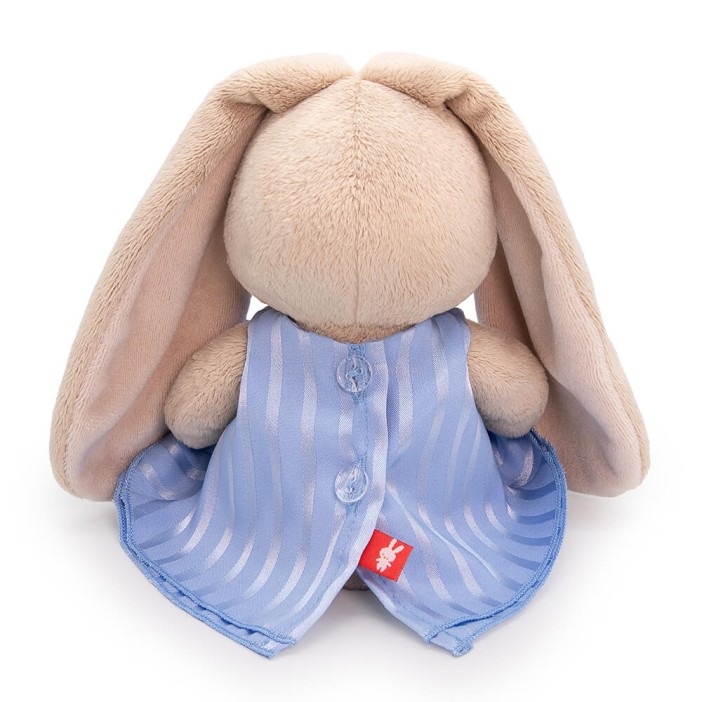 Мягкая игрушка &quot;Зайка Ми в голубом платье с бантом (малыш)&quot; (15 см) 