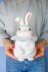 Копилка «Rabbit», white (23 см), пластик 