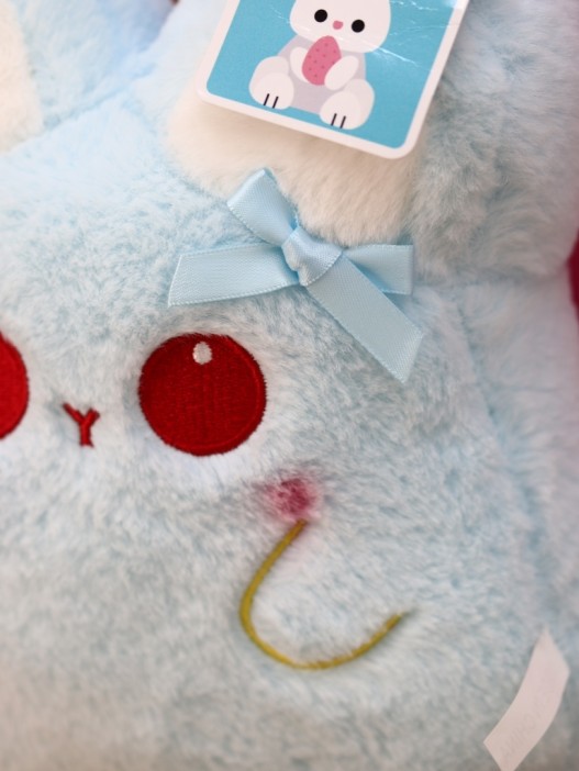 Мягкая игрушка "Cute hare", blue, 21см 
