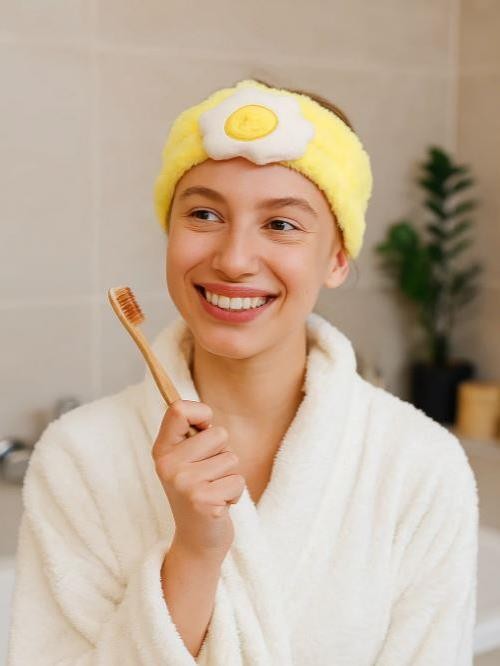 Повязка на голову &quot;Egg&quot;, yellow 