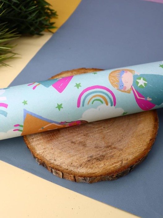 Упаковочная бумага «Magic», green (50*70 см) 