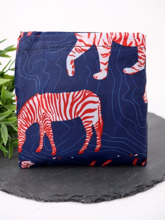 Сумка шоппер «Wild animals», blue 