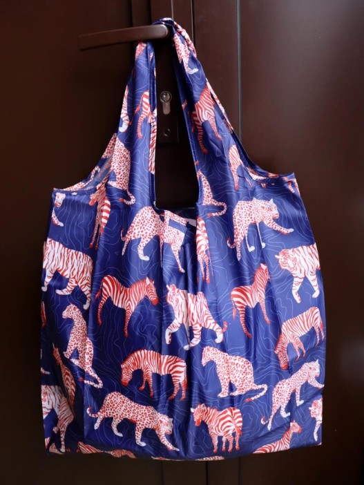 Сумка шоппер «Wild animals», blue 