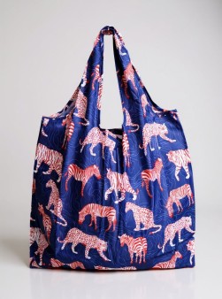 Сумка шоппер «Wild animals», blue