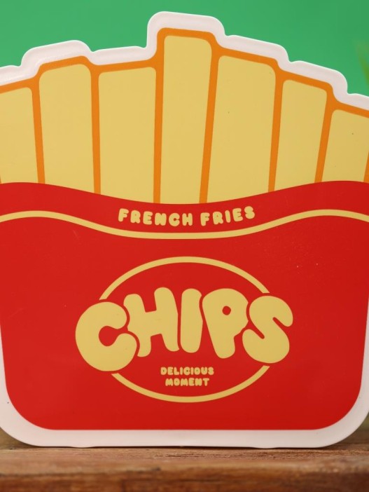 Органайзер настольный «French fries», red (15*7*15 см) 