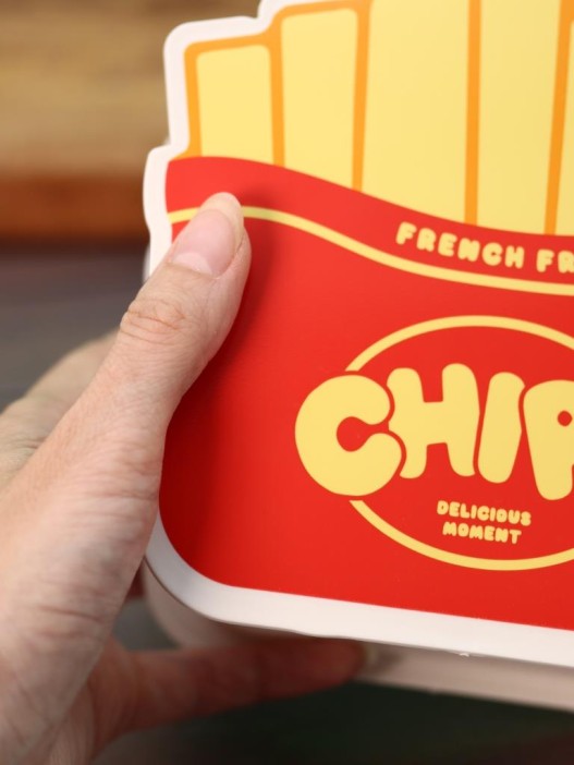 Органайзер настольный «French fries», red (15*7*15 см) 