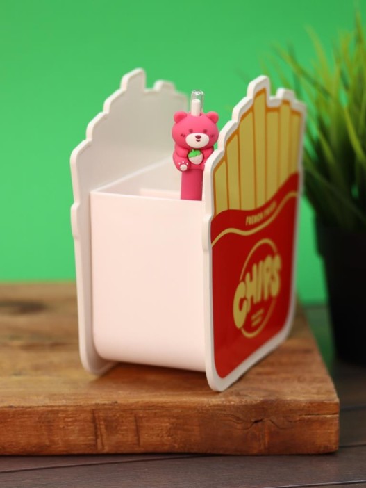 Органайзер настольный «French fries», red (15*7*15 см) 