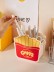 Органайзер настольный «French fries», red (15*7*15 см) 