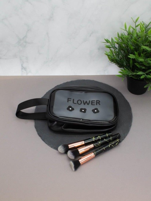 Косметичка &quot;Daisy&quot;, black (14х20х9,5 см) 