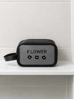 Косметичка &quot;Daisy&quot;, black (14х20х9,5 см)