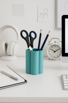 Стакан силиконовый складной "Drawing", green