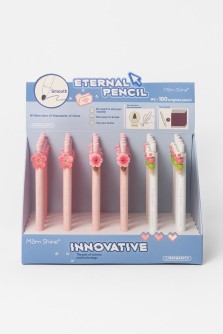 Бесконечный карандаш "Peach Blossom Lollipop", mix, шоу-бокс 36 шт.
