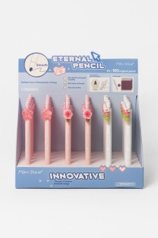 Бесконечный карандаш "Peach Blossom Lollipop", mix, шоу-бокс 36 шт.